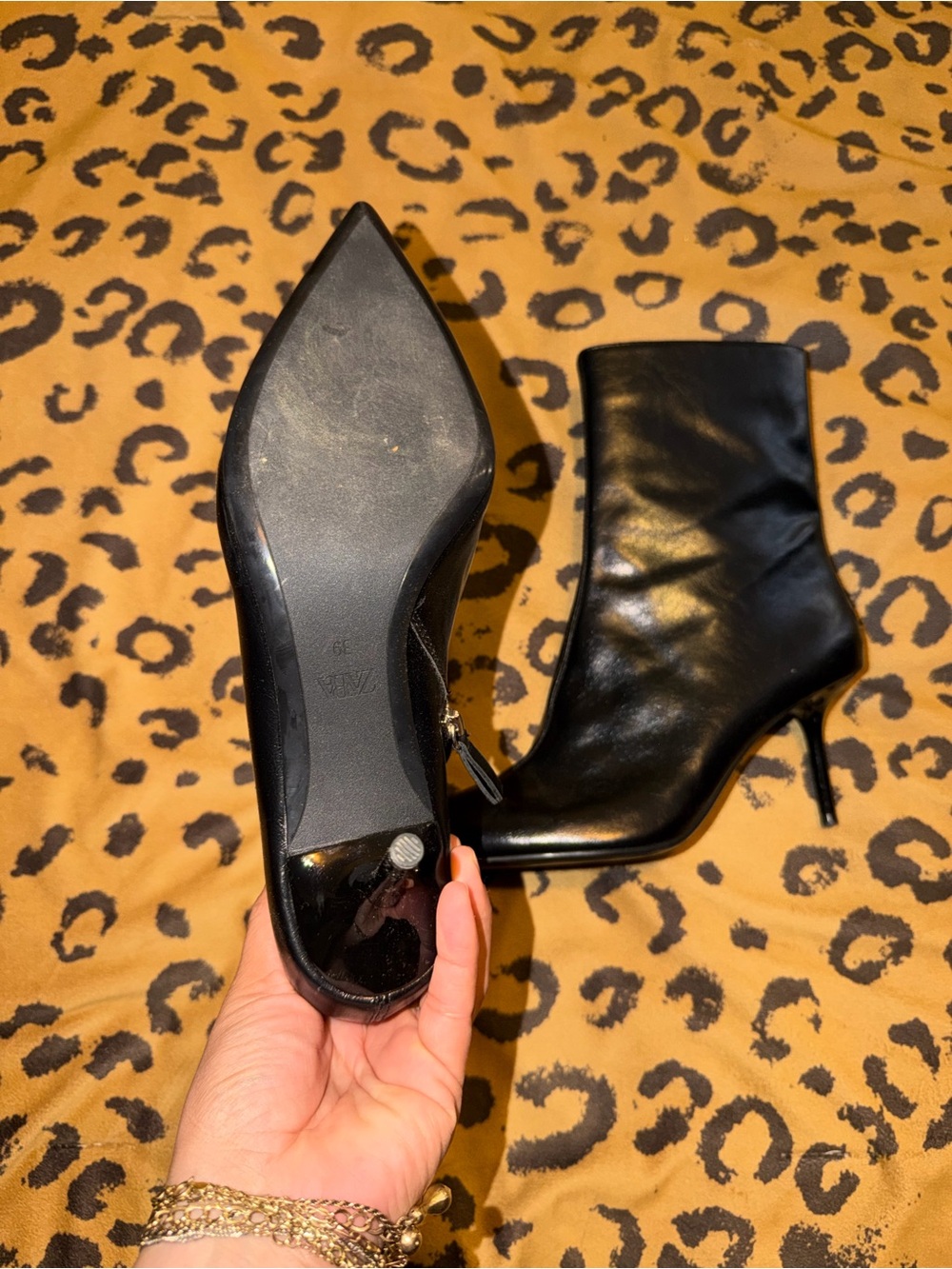 Black Zara Booties - Picture 3 of 5